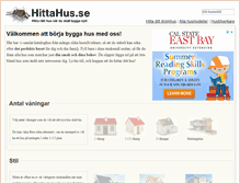 Tablet Screenshot of hittahus.se